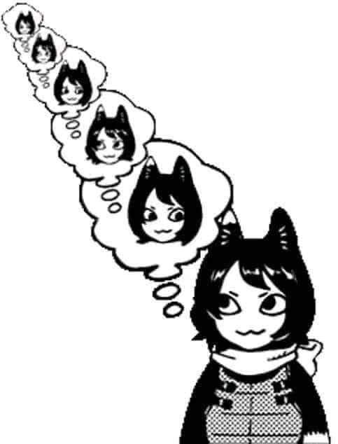itzukumi thinking about herself